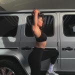 Kylie Jenner Instagram - starting my monday right @alo
