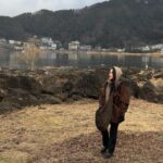 Kylie Padilla Instagram - Around rainy kawaguchiko with my ukay ukay jacket 👁️🗻🇯🇵🍂