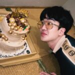 Kyutae Sim Instagram - มีคนเอาเค้กมาให้🥰