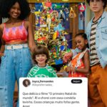 Lázaro Ramos Instagram - #OPrimeiroNatalMundo foi recebido assim por vocês, fico muito feliz em ver que um filme de natal 100% brasileiro foi tão bem aceito. Obrigado por tanto afeto e divulgação, o Top 1 desse primeiro fim de semana foi graças a cada um de vocês. E pra quem ainda não assistiu, nosso filme está disponivel no @primevideobr no mundo todooooo! Chique, né?! Mas me conta, qual sua cena favorita? ❤️🎄 No elenco: eu, @ingridguimaraes @fabianakarlareal @igorjansen @yasminlonduik @valengasparoficial @theomatosoficial @cezarmaracuja @rafaelinfante @wilson_rabelo_ Dirigido por: @susanagarciacapri e @gigisoares10