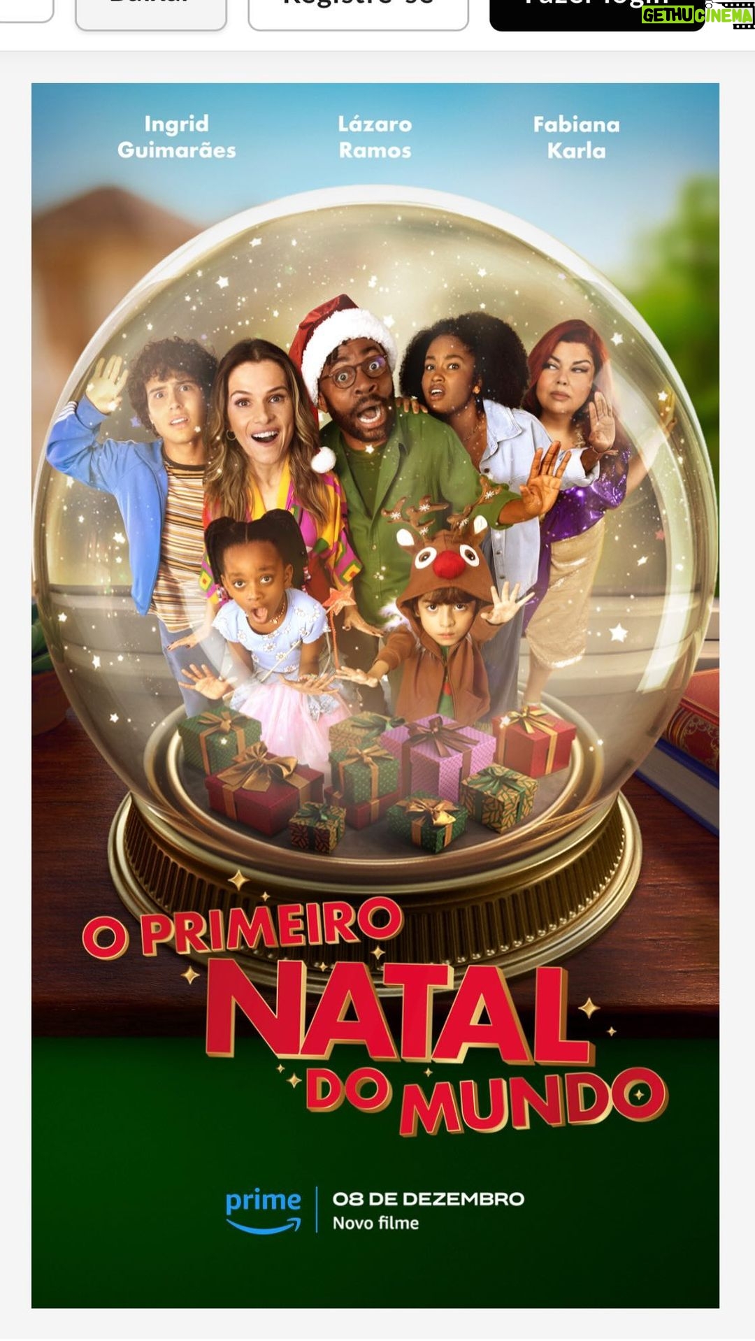 Lázaro Ramos Instagram - Foi daqui que pediram o trailler do nosso filme de Natal? Tá super divertido e emocionante. Dia 8 de dezembro “ O primeiro Natal do mundo” na @primevideo @primevideobr • @theomatosoficial @valengasparoficial