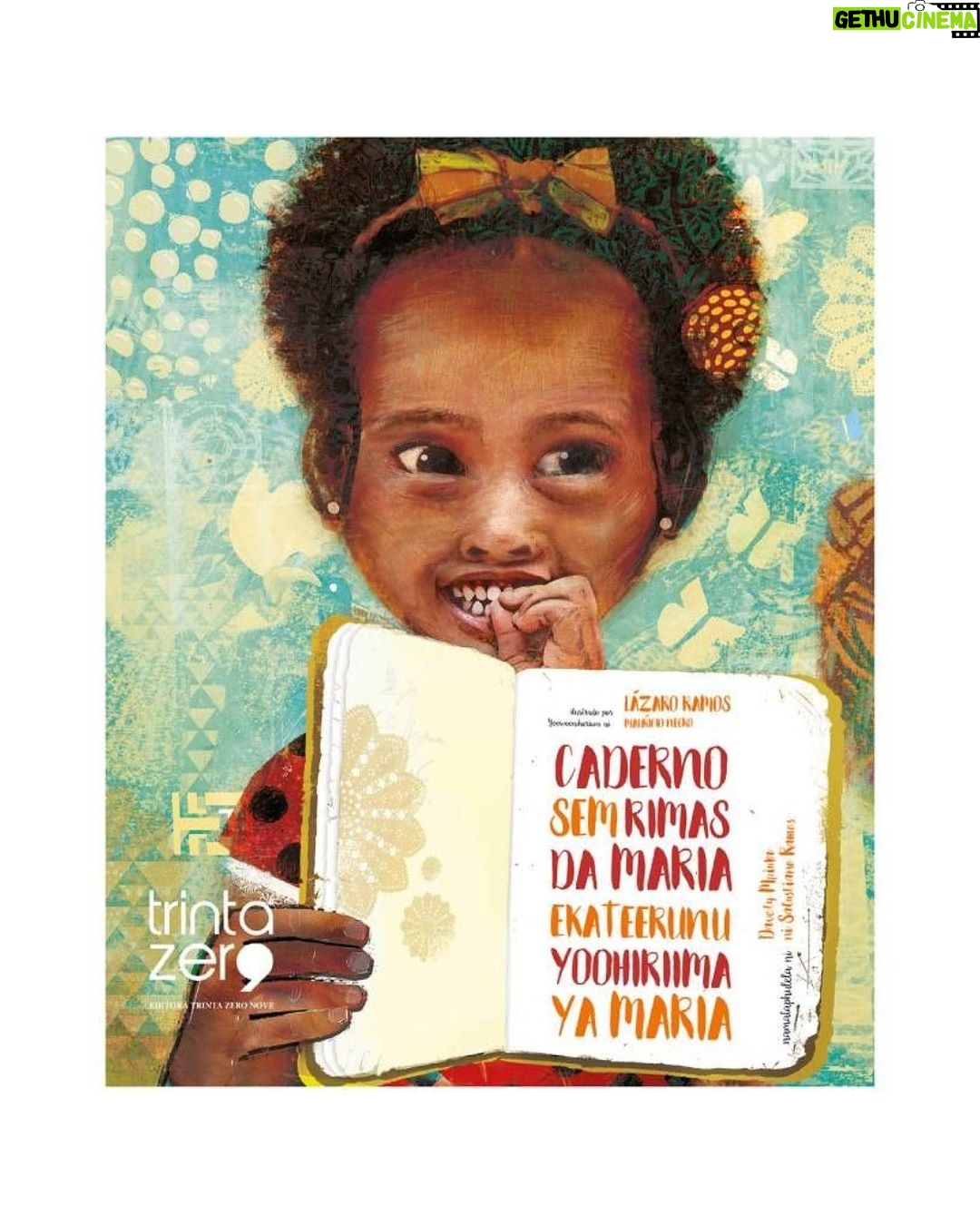 Lázaro Ramos Instagram - Sabe aquelas boas conquistas da vida? Essa é uma delas. Estou feliz em anunciar que dois livros que eu escrevi, Caderno Sem Rimas da Maria e Caderno de Rimas do João estão entre os semifinalistas do Prêmio Jabuti 65, na categoria ‘Livro Brasileiro Publicado no Exterior’. Que na tradução ficam: Ekateerunu Yohiriima Ya Maria e Ekateerunu Ya hiriima Sa João. Não poderia estar mais feliz e honrado por essa indicação, ainda mais se tratando desses dois livros que tenho tanto carinho. 🥹❤️ Agradeço a @pallaseditora pela distribuição no Brasil, a @editoratrintazeronove pela distribuição em África e @mauricionegro_designstudio pelas belíssimas ilustrações que ajudaram a minha história a ganhar vida. OBRIGADOOOOO! Parabéns a todos os indicados. To todo bobinho e não to sabendo disfarçar rsrsrs