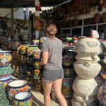 Léna Mahfouf Instagram – quelques moments de vie du Mexique ❤️ je prends les toilettes ???? Tulum, Quintana Roo