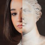 Léna Mahfouf Instagram - Un moment magique, hors du temps… 🖼️ Je suis si fière et heureuse d’avoir pu assister à la naissance d’une collaboration unique entre 2 icônes françaises : le @museedulouvre et @lancomeofficial. À travers les œuvres du Louvre, Lancôme fait se rencontrer différentes époques et cultures pour accompagner les femmes à trouver leur propre expression, en montrant encore une fois, l’infinie créativité de la beauté.   Je vous invite découvrir cette collection absolument sublime, qui vous permettra d’avoir une pièce du Louvre chez vous! collaboration commerciale @lancomeofficial @igordorembus 🎀 #makeup #skincare #lancomexlouvre #lancome Paris, France