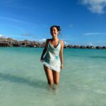 Léna Mahfouf Instagram - un petit bout de Polynésie Française 🇵🇫 ( je vous jure que c’est pas un fond vert ) publicité - invitation @tartecosmetics Bora-Bora, Polynésie Française