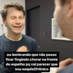 Léo Belmonte Instagram – eu fico treinando as emoções pra saber como as pessoas me veem KKKKKKKK vc já fez isso?