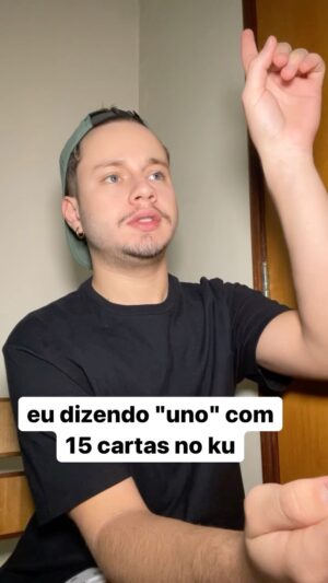 Léo Belmonte Instagram - quem falar nunca roubou no uno É MENTIROSO