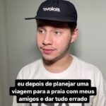 Léo Belmonte Instagram - álcool entra no corpo: "AMANHÃ VAMO PRA PRAIA" 😂