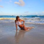 Lívia Andrade Instagram - Que delícia de praia 🌊💙💧🌞 Tulum, México