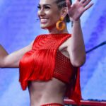 Lívia Andrade Instagram - Registros de felicidade no Domingão ❤️🧡💛 📷 @cjtoskano @xande.levy Stylist @arnojr Acessórios @loolstore Make @cayquecalado Hair @crisafrobraids Look @ammibrazil 👡 @renecaovilla Projac - Central Globo de Producao - Rio de Janeiro
