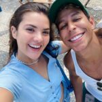 Lívia Inhudes Instagram – O dia que meu amigo foi se aventurar nas alturas e eu fui acompanhar essa loucura… 🪂😜☀️🌊 São Conrado, Rio De Janeiro, Brazil