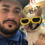 LOLiTO FDEZ Instagram - Le he comprado a @lucille.guau estas gafas para que no le de el aire en los ojos cuando vayamos el coche. 🤘