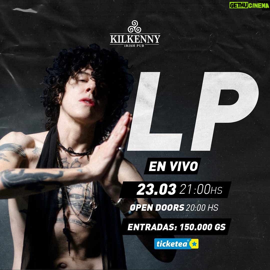 LP Instagram - I‘ll be playing a surprise show TONIGHT at @kilkennyirish !! Head to the link in my bio for tix. Doors open at 20:00 🤘 Let’s go!!