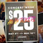 LP Instagram - It’s @livenation Concert Week this week! Starting today you’ll have access to a limited number of $25 tickets for the upcoming show at @greek_theatre in LA on May 21st ✨ Check out LiveNation.com/ConcertWeek for more details. I cant wait to see all of you at the show!