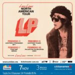 LP Instagram - Mexico!! Let’s go! I’ll be heading your way in February. Set your alarms, and see you very soon. Te amooooo 🇲🇽 Presale is Tuesday Nov 7th at 11 AM MX General on-sale is Wednesday Nov 8th at 11 AM MX
