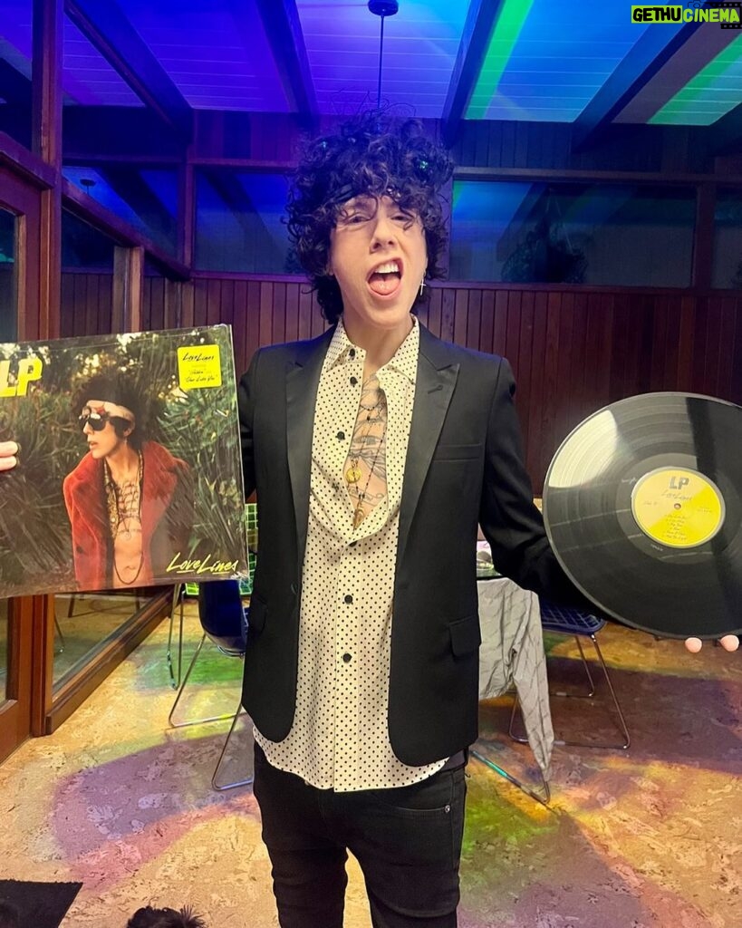 LP Instagram - LOVE LINES VINYL! It’s arrived! Add it to your collection, give it a spin, dance it out, and rock it out ☀️