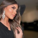 Laila Ahmed Zaher Instagram – Glammed by my baby: @mai_elbahey 
Love u mayoya❤️ 
 
 Hair by: @alfredandmina 
Dress: @byfarahbarbary