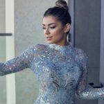 Laila Ahmed Zaher Instagram - 💎 Stylist: @mayajules Dress: @michael5inco Hair: @malaksamy_1 @alsagheersalons Makeup : @nehal_khalil_makeup_artist Photography by the talented: @hatefstudio