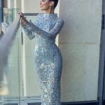 Laila Ahmed Zaher Instagram - 💎 Stylist: @mayajules Dress: @michael5inco Hair: @malaksamy_1 @alsagheersalons Makeup : @nehal_khalil_makeup_artist Photography by the talented: @hatefstudio