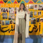 Laila Ahmed Zaher Instagram - From @__mamzi__ ‘s new collection launch✨ Congratulations my love u did a great job 🤗❤️ @mariamabdelghany Full outfit: @__mamzi__