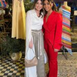 Laila Ahmed Zaher Instagram - From @__mamzi__ ‘s new collection launch✨ Congratulations my love u did a great job 🤗❤️ @mariamabdelghany Full outfit: @__mamzi__