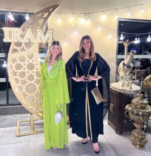 Layla Ahmed Zaher Instagram - Ramadan nights ft. @iramjewelry_ ✨🌙

Jumpsuit: @norhanelshouradesigns 
Bag: @treasure_box_by_rashmaa