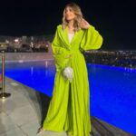 Laila Ahmed Zaher Instagram – Ramadan nights ft. @iramjewelry_ ✨🌙

Jumpsuit: @norhanelshouradesigns 
Bag: @treasure_box_by_rashmaa