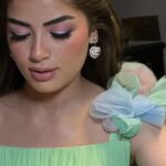 Laila Ahmed Zaher Instagram – Princess moment for beautiful @lailaazaherr11 🌷
Hair @alfredandmina 
#duhasmakeup