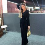 Laila Ahmed Zaher Instagram – From the closing ceremony of ICCE X SAMSUNG ✨

Dress: @byfarahbarbary 
MUA: @mai_elbahey 
Hair: @alfredandmina