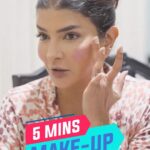 Lakshmi Manchu Instagram - the end look…..👀⏳😥 #5MinutesMakeupChallenge