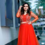 Lakshmi Nakshathra Instagram - Orange , just a ray of Sunshine 💫 Outfit @colos_the_designing_couture Muah @sindhu_valsan Styling @stylewithandriya Jwlry @thebishafashion #lakshminakshathra