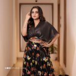 Lakshmi Nakshathra Instagram - Muah @sreegeshvasan_makeupartist 📸. @anil_pattathuvalappil Outfit @raimes_designerboutique Styling @stylewithandriya #lakshminakshathra