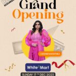 Lakshmi Nakshathra Instagram - Hello Kodungallur❤️ See you tomorrow @ 10 Am for the Grand Opening of @whitemart.sn