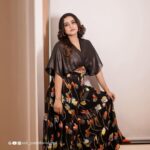 Lakshmi Nakshathra Instagram - 💫 Muah @sreegeshvasan_makeupartist 📸. @anil_pattathuvalappil Outfit @raimes_designerboutique Styling @stylewithandriya #lakshminakshathra