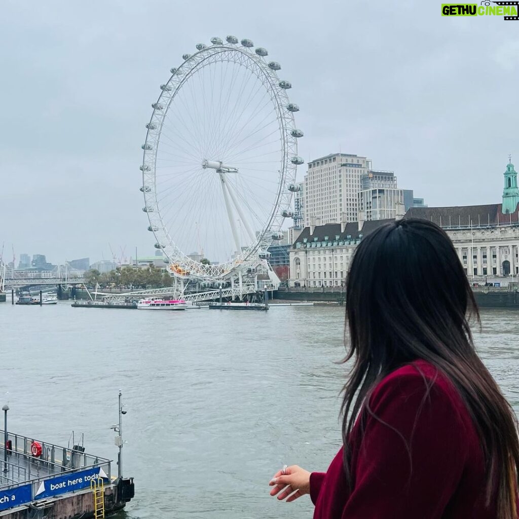 Lakshmi Nakshathra Instagram - Hey London 💫 Its London Eye ❤ 📸. @aljin_aj