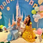 Lala Kent Instagram - Another month that has flown by. We shot main titles for season 11, O dressed as a silly goose & took pictures with Disney Princesses for the first time (she won’t even so that at Disneyland). She had the best time at the pumpkin patch with her Guncles, wanted long hair so I put my clip-ins on her, and she went to her first concert— P!nk. O said she had fun, but P!nk “di’nt sing cuh-va me in sun-sine”. Translation: she didn’t sing cover me in sunshine. Pat Benatar opened for her and we died 👌🤍