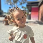 Lala Kent Instagram - Another month that has flown by. We shot main titles for season 11, O dressed as a silly goose & took pictures with Disney Princesses for the first time (she won’t even so that at Disneyland). She had the best time at the pumpkin patch with her Guncles, wanted long hair so I put my clip-ins on her, and she went to her first concert— P!nk. O said she had fun, but P!nk “di’nt sing cuh-va me in sun-sine”. Translation: she didn’t sing cover me in sunshine. Pat Benatar opened for her and we died 👌🤍