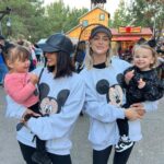 Lala Kent Instagram - Moms who match together…. 🖤 Disney California Adventure Park