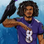 Lamar Jackson Instagram - 🔛🔝🔜🖤💜🩶 Everywhere & Back