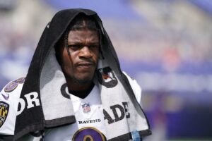Lamar Jackson Instagram - Good Start Letz get better thiz week🎯 
#Freecoop #FreeYak
