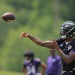 Lamar Jackson Instagram - Feels Gr8 to be back on that grassland🪖 #Truzz