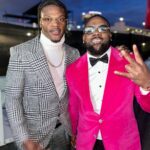 Lamar Jackson Instagram - Two-Time 🏆🏆 #TRUZZ 📸: TruzzProductionz™ . . . . #lamarjackson #mvp #twotime #ljwrites2 #playactionsoulfoodandmore #era8apparel #truzz #ljent #foreverdreamers #you8yet #wilddog #truzzproduction #lamarjacksonenterprises #lamarjacksonentertainment #lamarjacksonexperince #youaregoingtogetabowloutofme #belivethat #humblebeast #revolution #notbadforarunningback #InLwetruzz #Noyaboy #era8bylamarjackson Las Vegas, Nevada