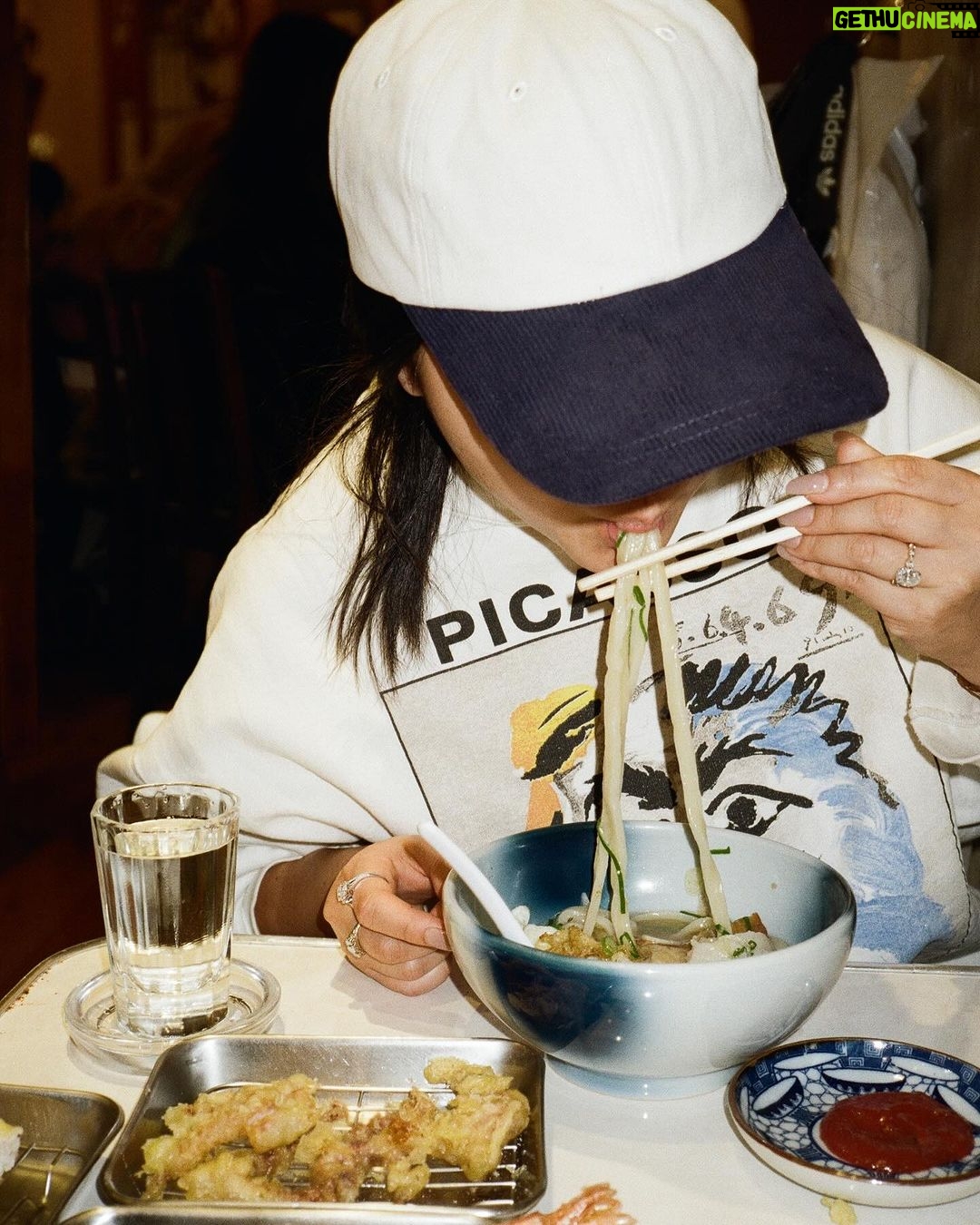 Lana Condor Instagram - Noodle Monster strikes again… no noodle is safe. Every noodle is afraid. Pray for noodle. Tokyo, Japan