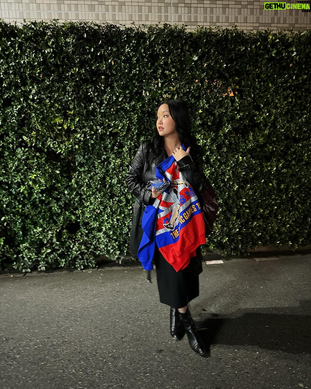 Lana Condor Instagram - Come on, I gotta show you something !!! (this is what I gotta show 🍜🍣🍱🥟 you) Tokyo, Japan