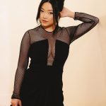Lana Condor Instagram – @giorgioarmani got her out of the house last night !!! & here’s proof !!! 🖤 Beverly Hills, California