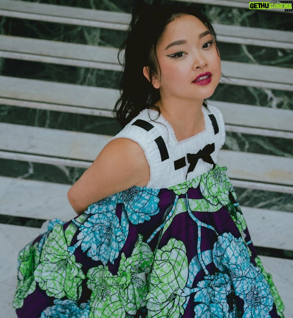 Lana Condor Instagram - Caught myself thinking about this dress and wanted to share hehe 😍 @anumphotography