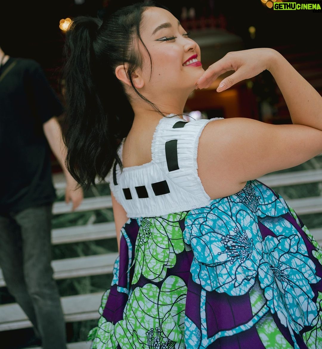 Lana Condor Instagram - Caught myself thinking about this dress and wanted to share hehe 😍 @anumphotography