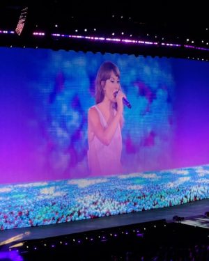 Lana Condor Instagram - can we always be this close? (& by we I mean my sexy fiancé & @taylorswift)