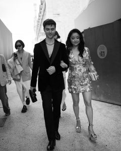 Lana Condor Instagram - @eliesaabworld brought the majesty to Paris couture week - steeped in drama and elegance, the show was nothing short of a classy regal dream. Merci beaucoup 💐 Musée Des Arts Décoratifs-Paris