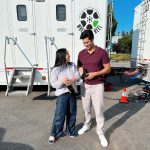 Lana Condor Instagram – @rossbutler and I have been working on a little something 🤫, can’t tell you more so here’s a series of shots of him enjoying my champagne pain.